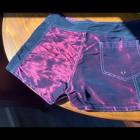 Jealousy Drawstring Closure Faux Silky Feel Shorts - Picture 16 of 16